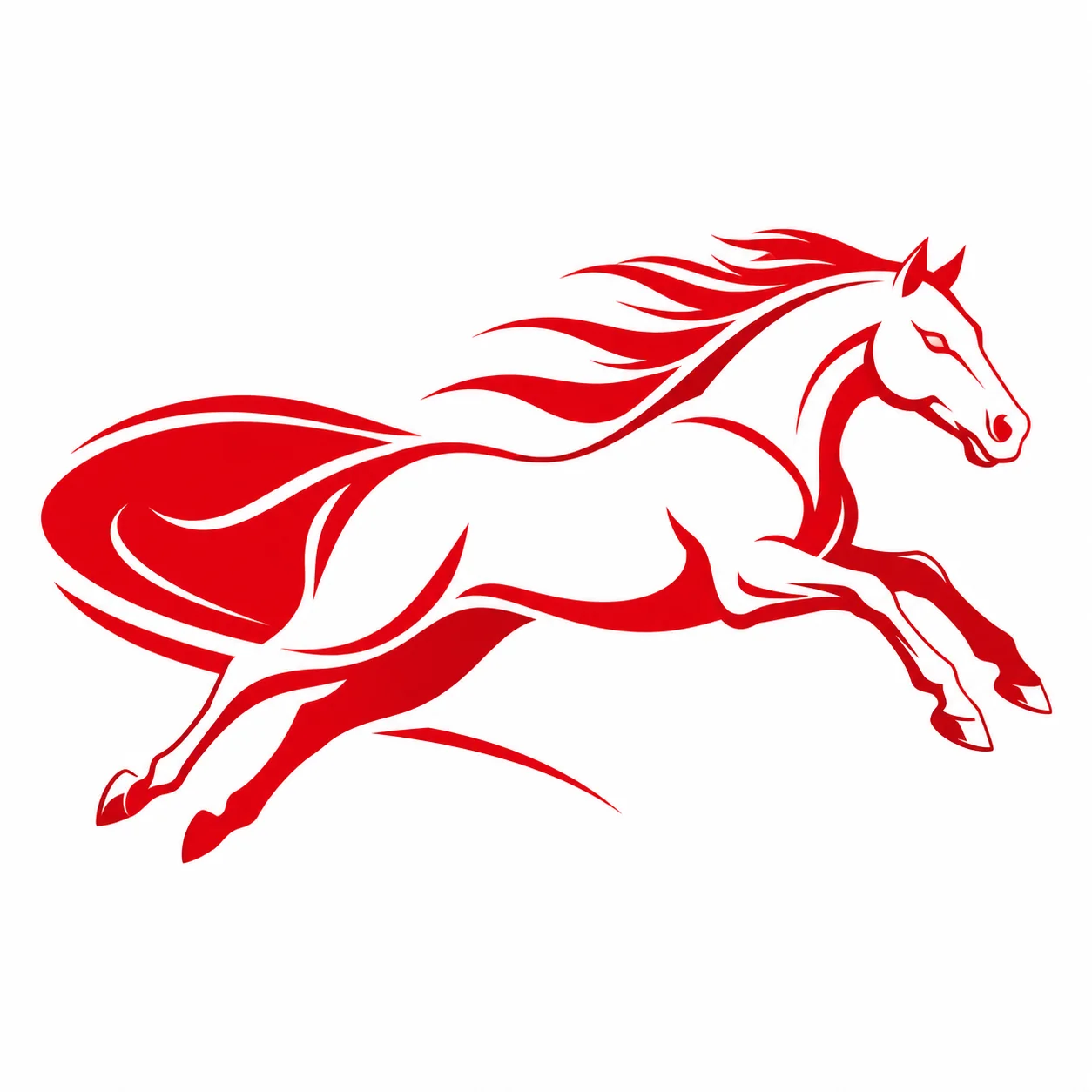 Horse logo 案例的原始图像